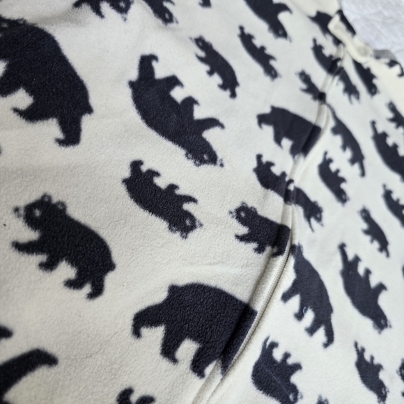 Carter's Fleece 0-3 Month Bear Sleep Sack - Picture 5 of 8